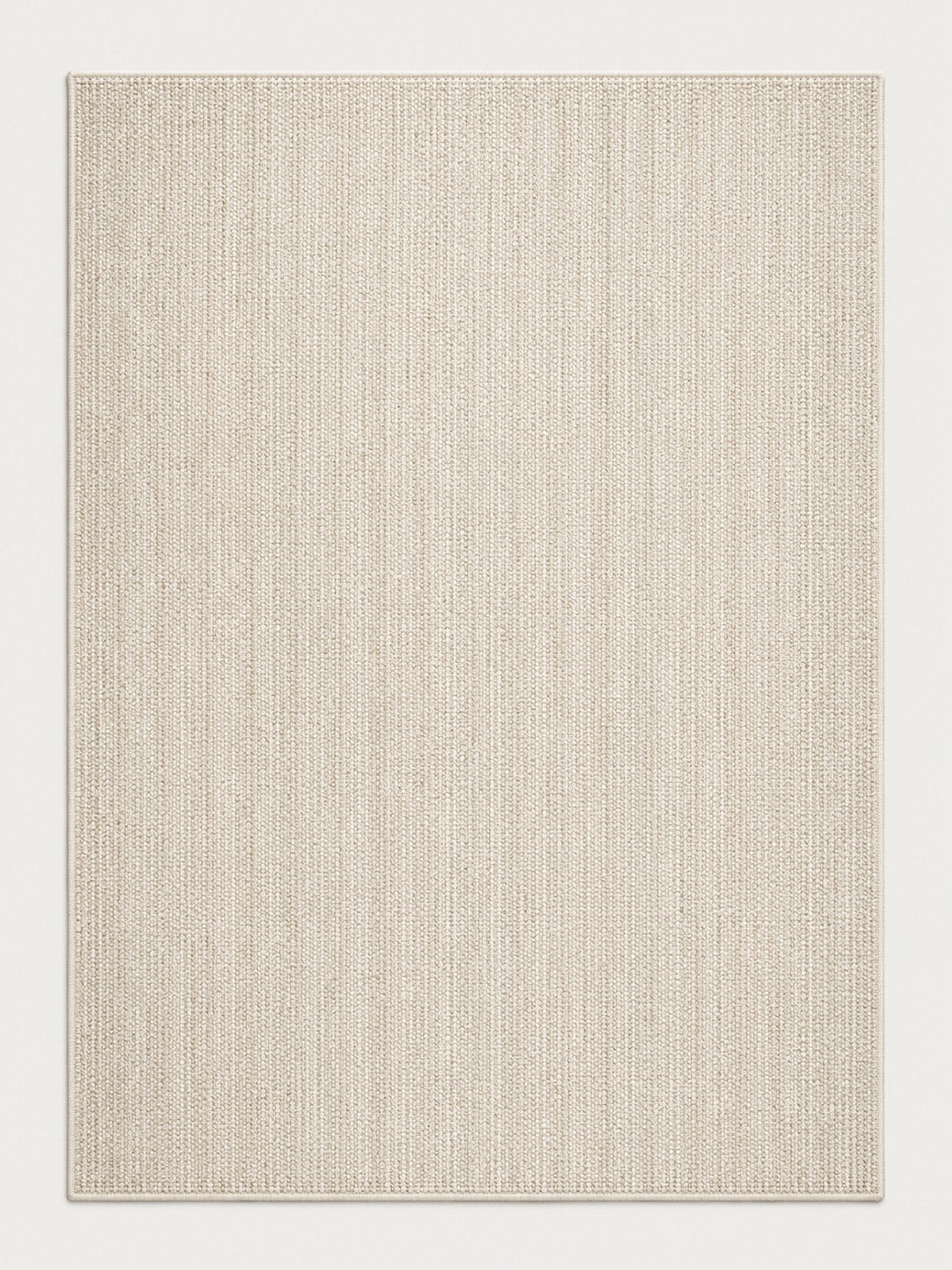 Tapis Dune ivoire — vue entière du dessus