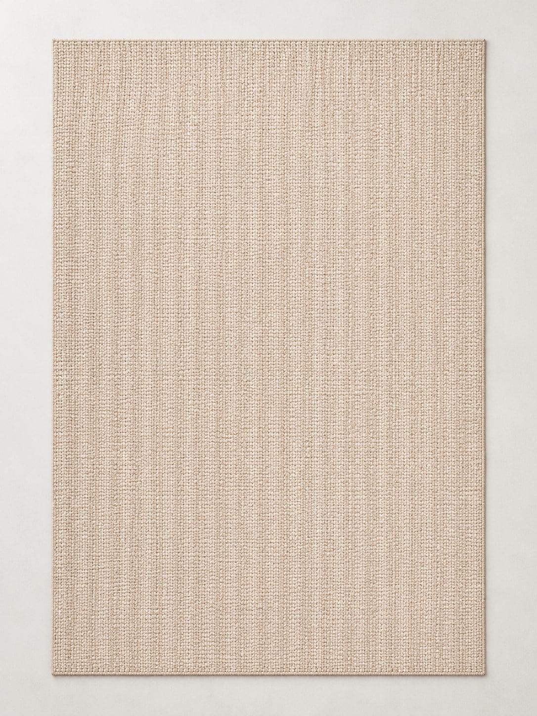 Tapis Dune sable — vue entière du dessus