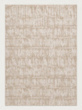 Tapis Écorce beige — vue entière du dessus
