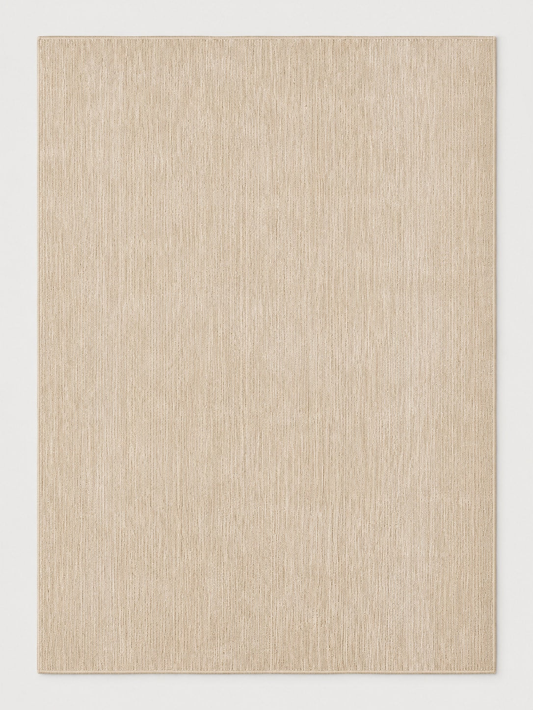 Tapis Écorce sable doré — vue entière du dessus