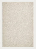 Tapis Grès écru chiné — vue entière du dessus