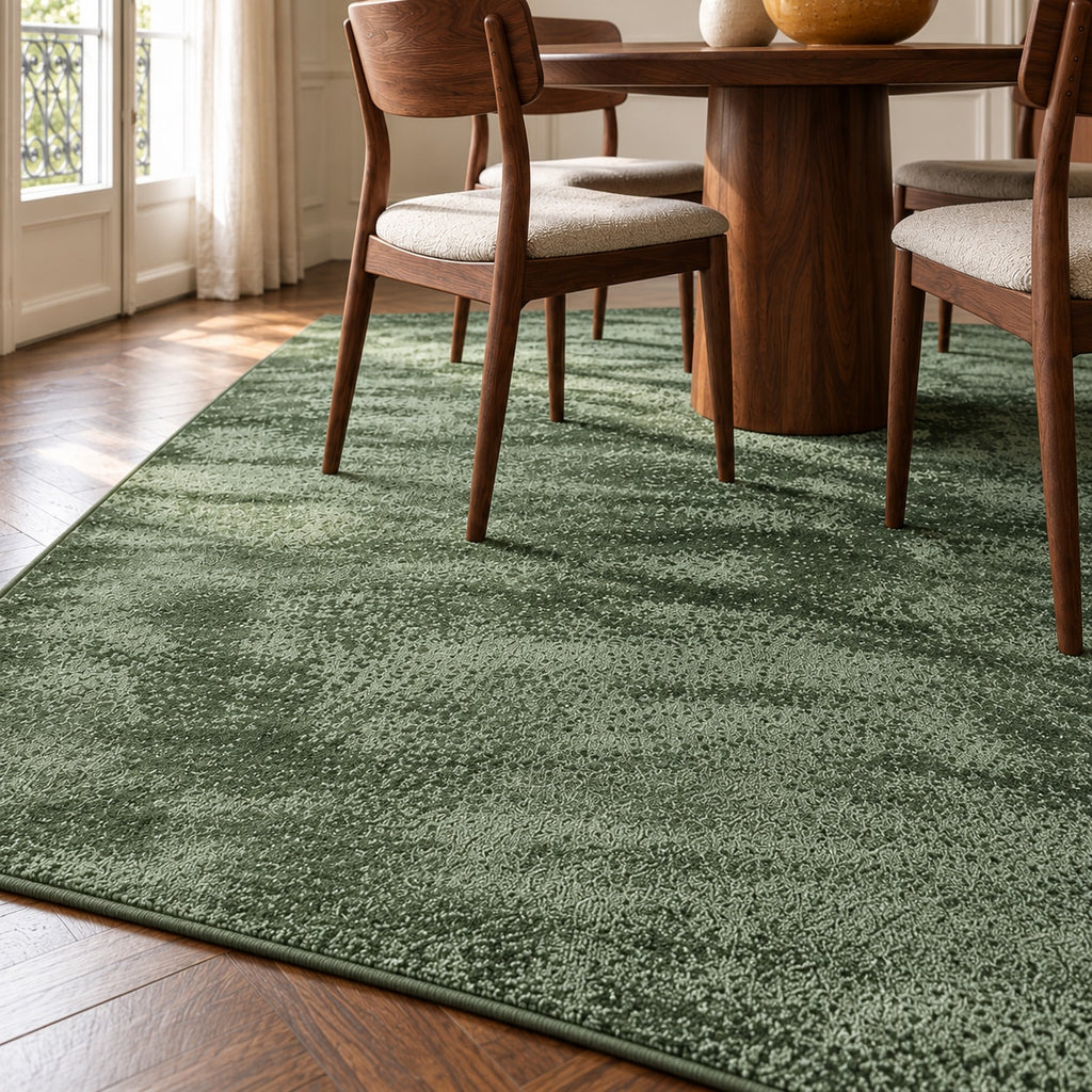 Tapis Lichen vert mousse — vue rapprochée en situation