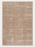 Tapis Lisière caramel — vue entière du dessus