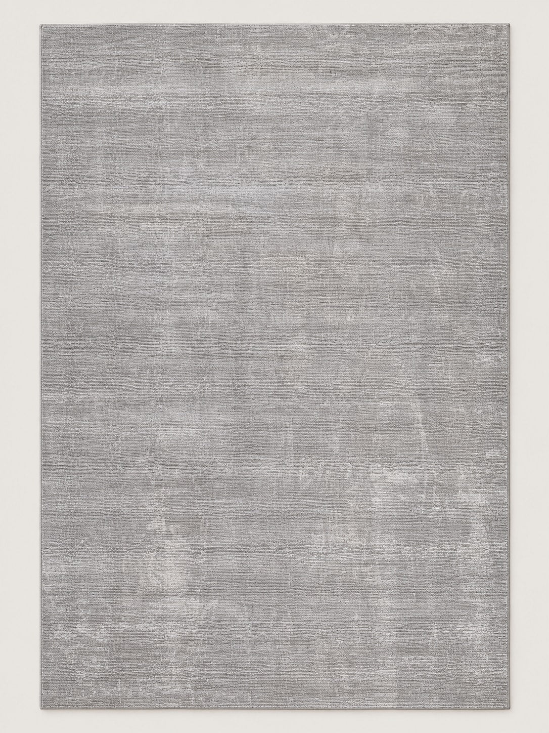 Tapis Lisière gris — vue entière du dessus