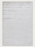 Tapis Opale blanc argenté — vue entière du dessus