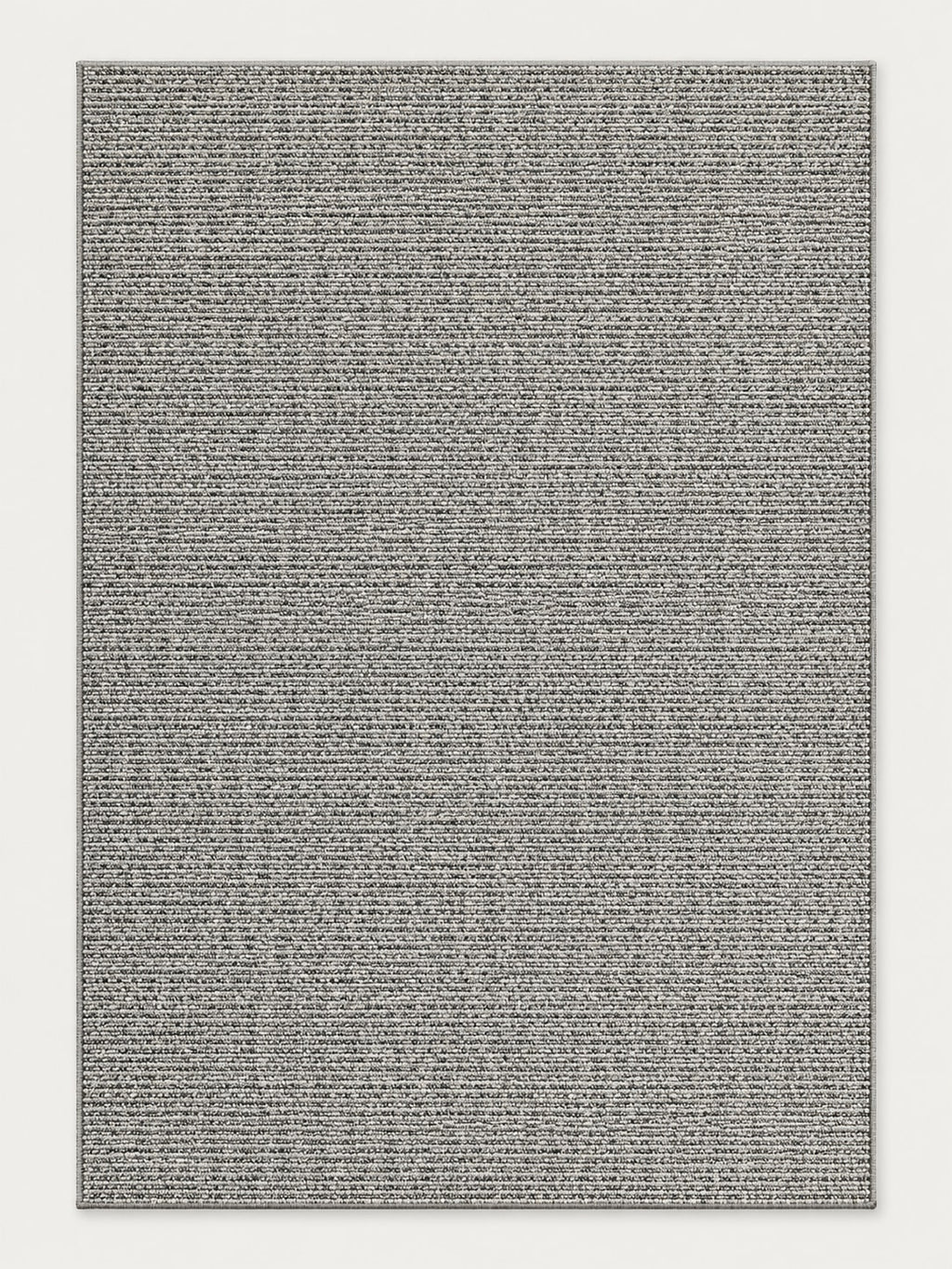 Tapis Silex gris chiné — vue entière du dessus
