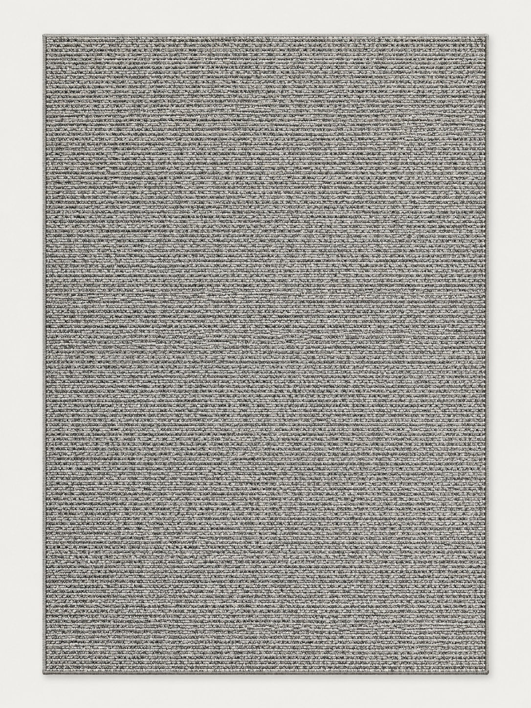 Tapis Silex gris chiné — vue entière du dessus